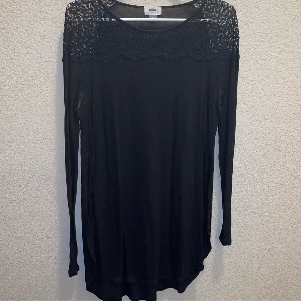 Long Sleebe Black Shirt